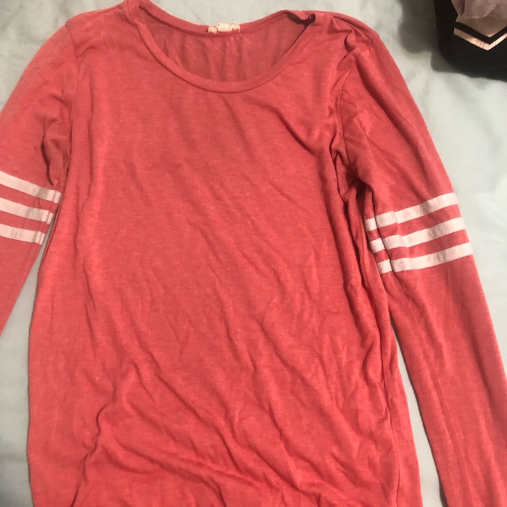 pink long sleeve